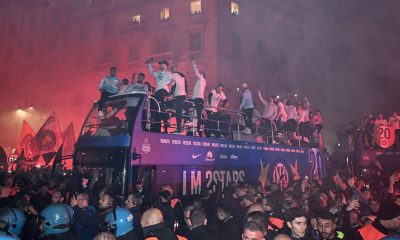 pullman festa scudetto inter