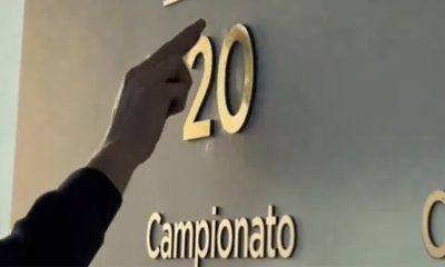 targa 20 scudetto Inter