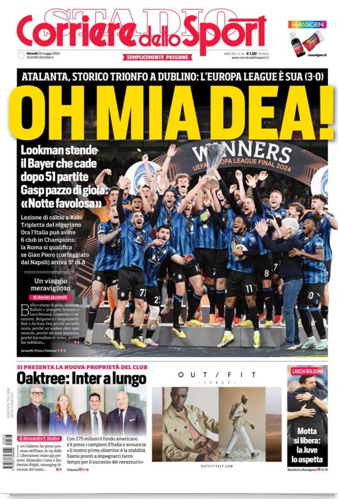 Prime Pagine Sportive Nazionali - 23 maggio 2024 28 10 1