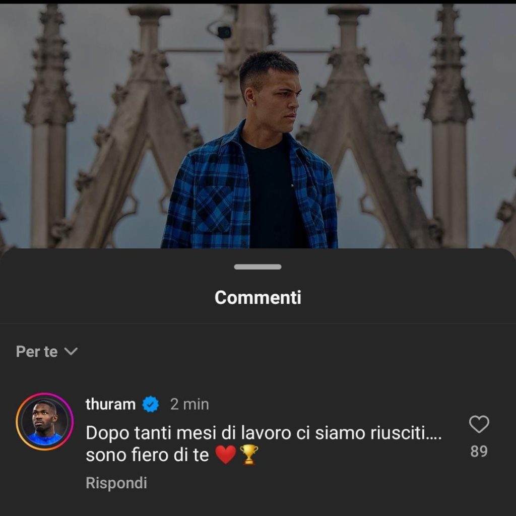 Thuram sfotte Lautaro per l'outfit: il commento è virale - FOTO 27 2d62a366 5f73 47d6 9c40 42af68898f44