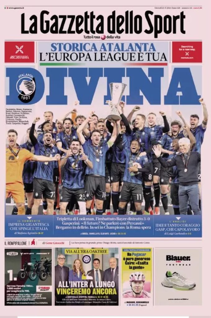 Prime Pagine Sportive Nazionali - 23 maggio 2024 27 9