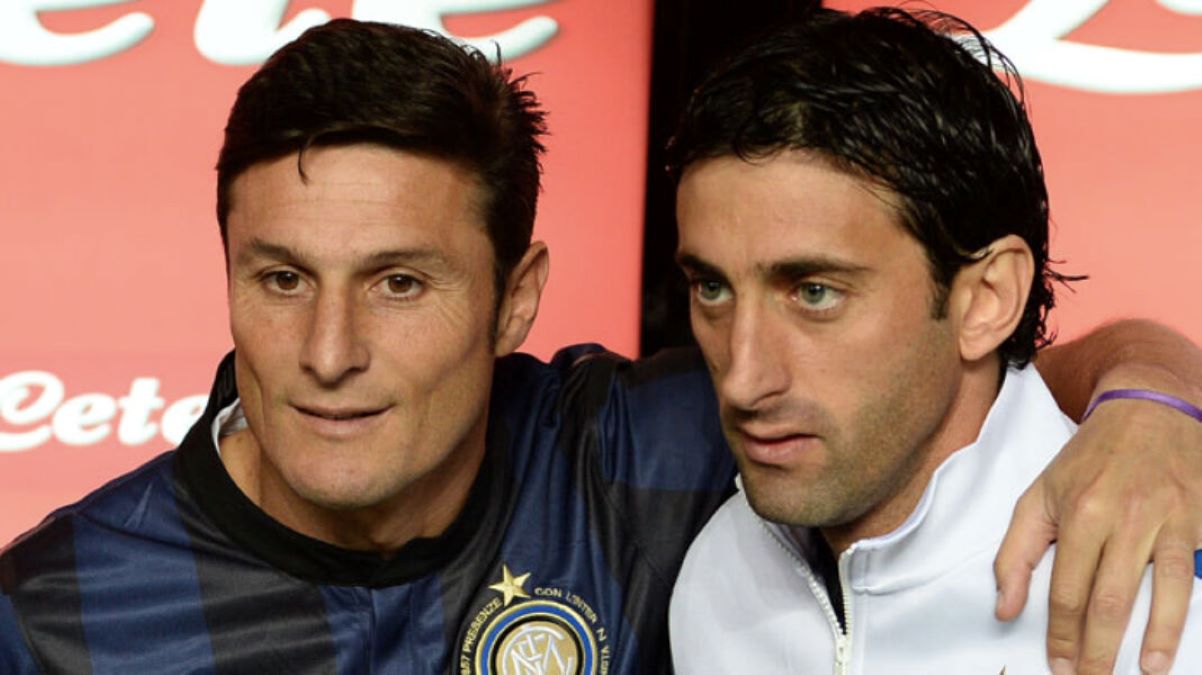 Zanetti chiama Milito: l'iniziativa delle due leggende dell'Inter - FOTO 26 Zanetti-Milito