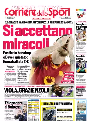 Le Prime Pagine Sportive Nazionali - 3 maggio 28 image 2