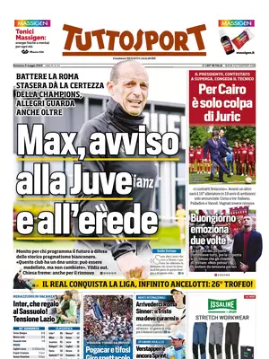 Le Prime Pagine Sportive Nazionali - 5 maggio 29 image 6