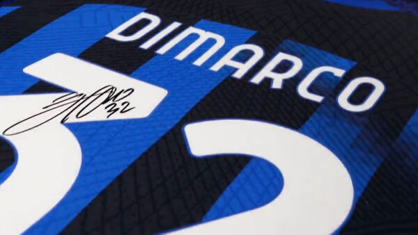 Maglia dimarco autografata