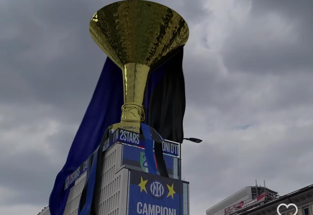 Scudetto Inter, il trofeo arriva in sede: il VIDEO è incredibile 26 scudetto inter