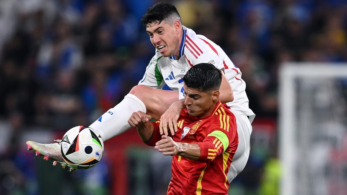 Spagna Italia, la Gazzetta PROMUOVE Bastoni: la PAGELLA 26 Bastoni Morata