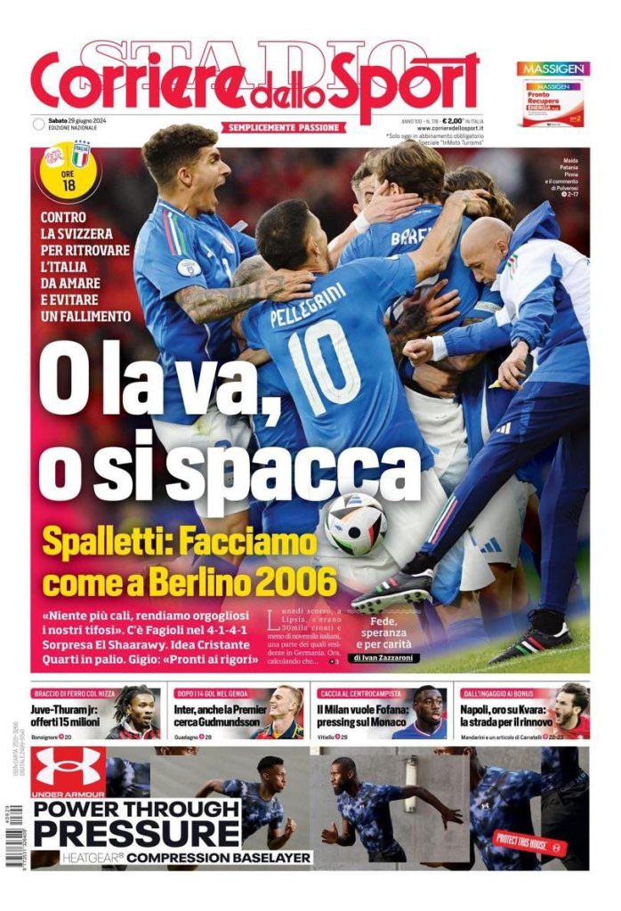 Le Prime Pagine Sportive Nazionali - 29 giugno 2024 28 WhatsApp Image 2024 06 29 at 07.46.01 2