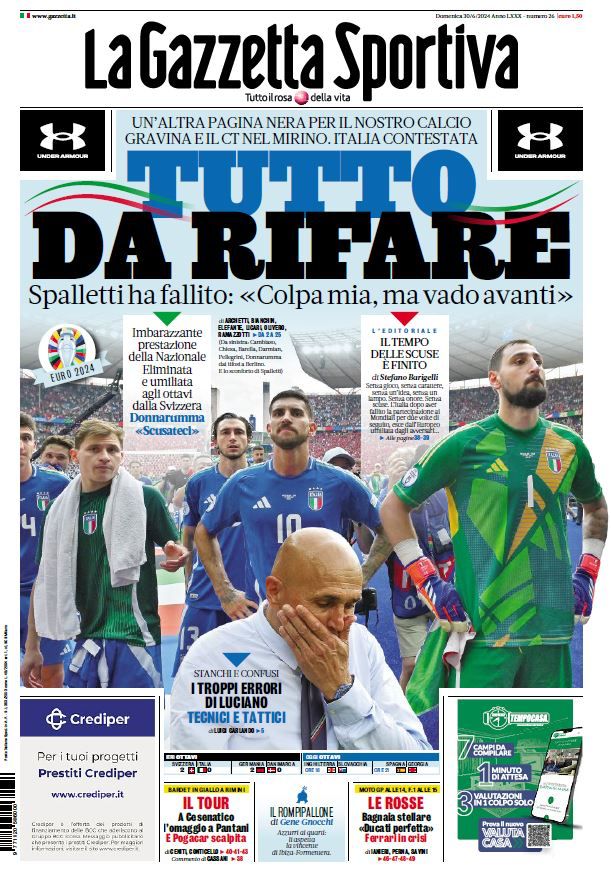 Le Prime Pagine Sportive Nazionali - 30 giugno 2024 27 WhatsApp Image 2024 06 30 at 07.58.12 2
