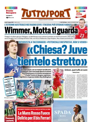 Le Prime Pagine Sportive Nazionali - 17 giugno 2024 29 image 12