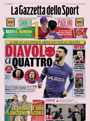 Le Prime Pagine Sportive Nazionali - 8 giugno 2024 27 image 4