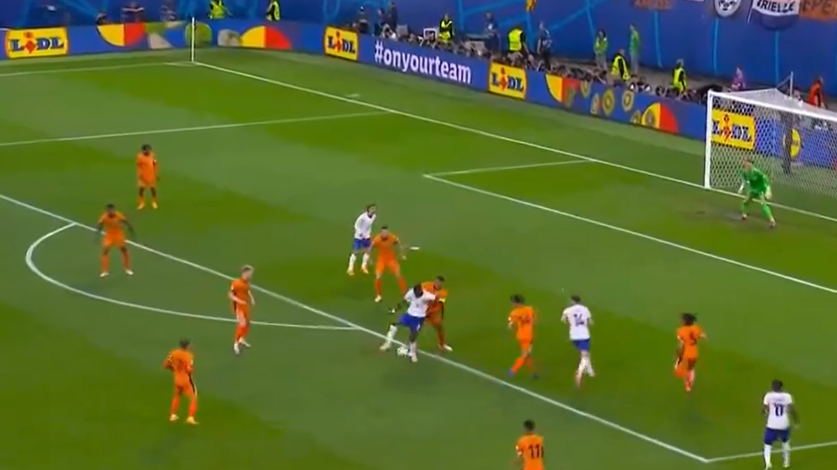 Thuram ILLUMINA in Olanda Francia: tacco GENIALE, ma Griezmann spreca tutto - VIDEO 26 Thuram