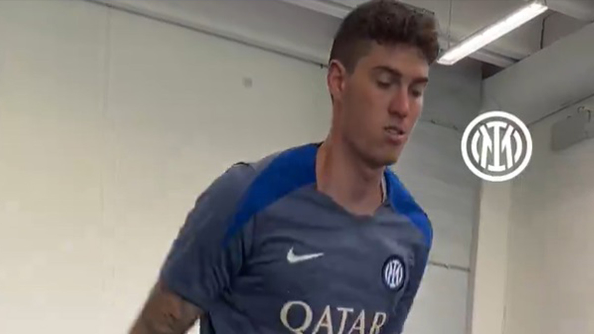 Allenamento Inter, TORNANO gli italiani! Eccoli all'opera ad Appiano Gentile - VIDEO 26 Bastoni