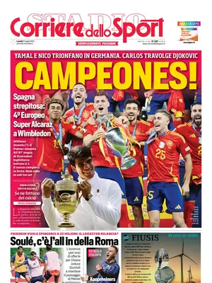 Le Prime Pagine Sportive Nazionali - 15 luglio 2024 28 image 16