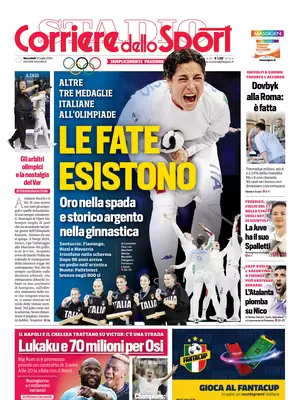 Le Prime Pagine Sportive Nazionali - 31 luglio 2024 28 image 30