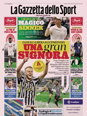Le Prime Pagine Sportive Nazionali - 4 luglio 2024 27 image 6