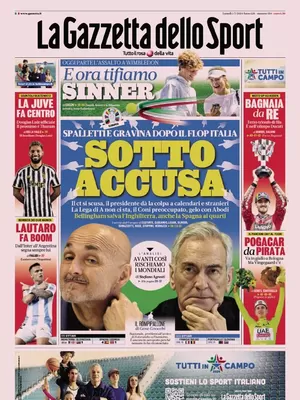 Le Prime Pagine Sportive Nazionali - 1 luglio 2024 27 image