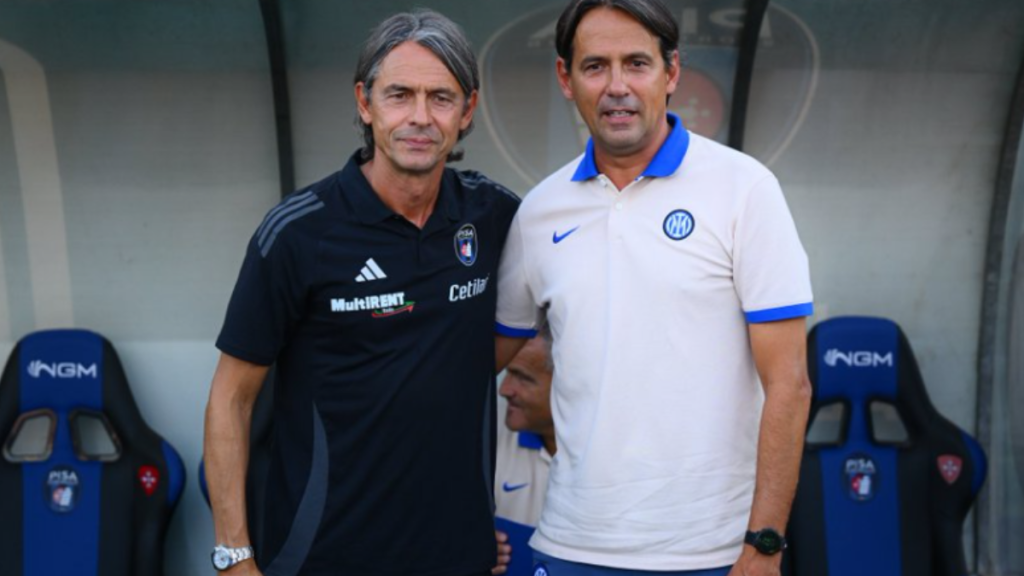 Pisa Inter, amichevole tra gli Inzaghi: il post dei FRATELLI che manda in estasi i fan - FOTO 1 Simone Filippo Inzaghi