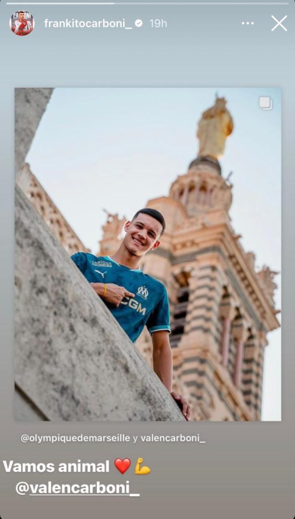 Franco Carboni MESSAGGIO SOCIAL per il fratello Valentin: «Vamos Animal» - FOTO 27 WhatsApp Image 2024 08 08 at 14.44.40