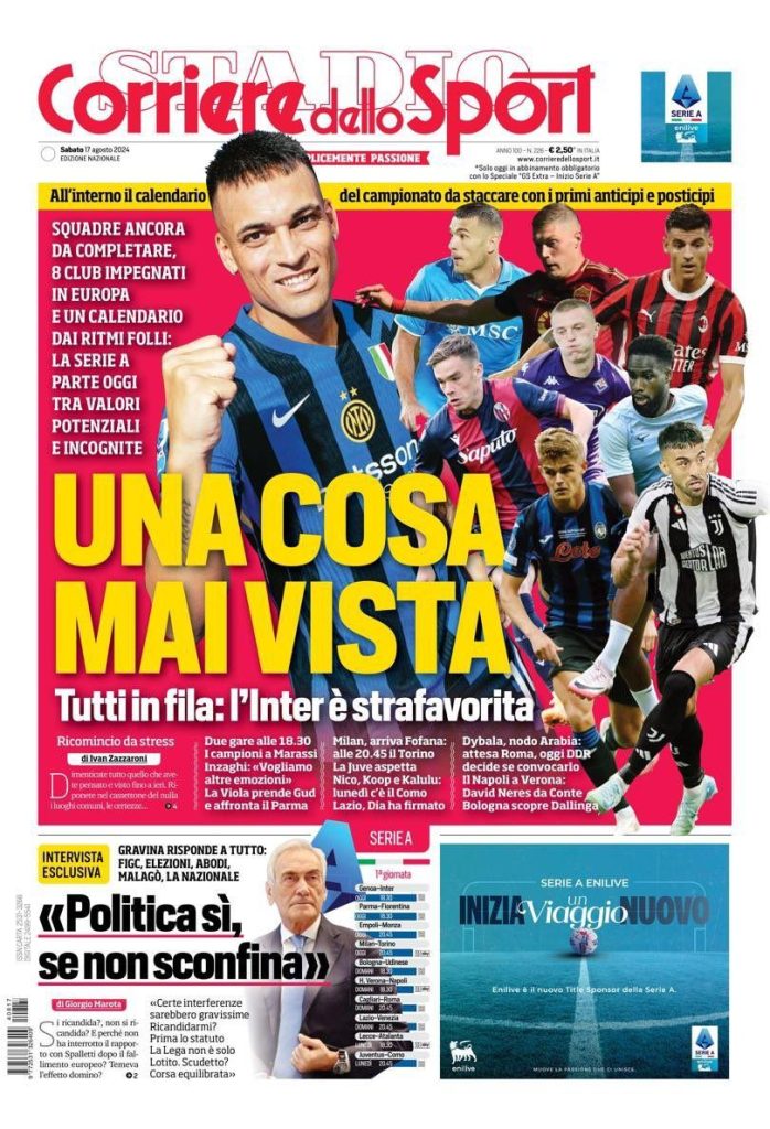Le Prime Pagine Sportive Nazionali - 17 agosto 2024 28 WhatsApp Image 2024 08 17 at 07.32.14 2