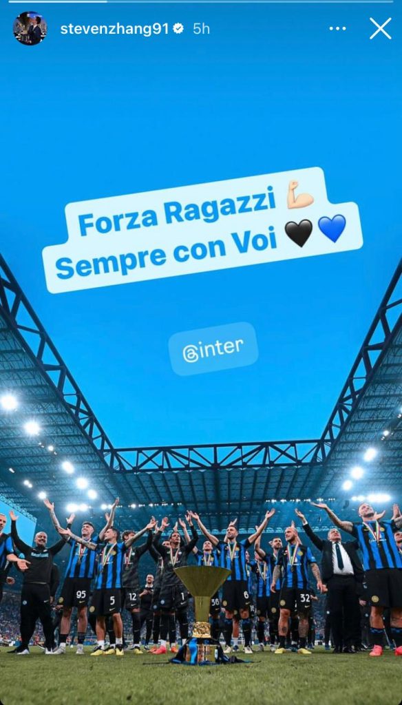 Zhang INTERISTA VERO: il messaggio dell'ex presidente dell'Inter alla squadra di Inzaghi - FOTO 27 WhatsApp Image 2024 08 17 at 09.05.42