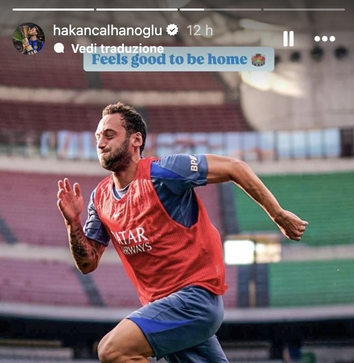 Inter Lecce, il MESSAGGIO social di Calhanoglu è da BRIVIDI - FOTO 27 WhatsApp Image 2024 08 24 at 12.27.58