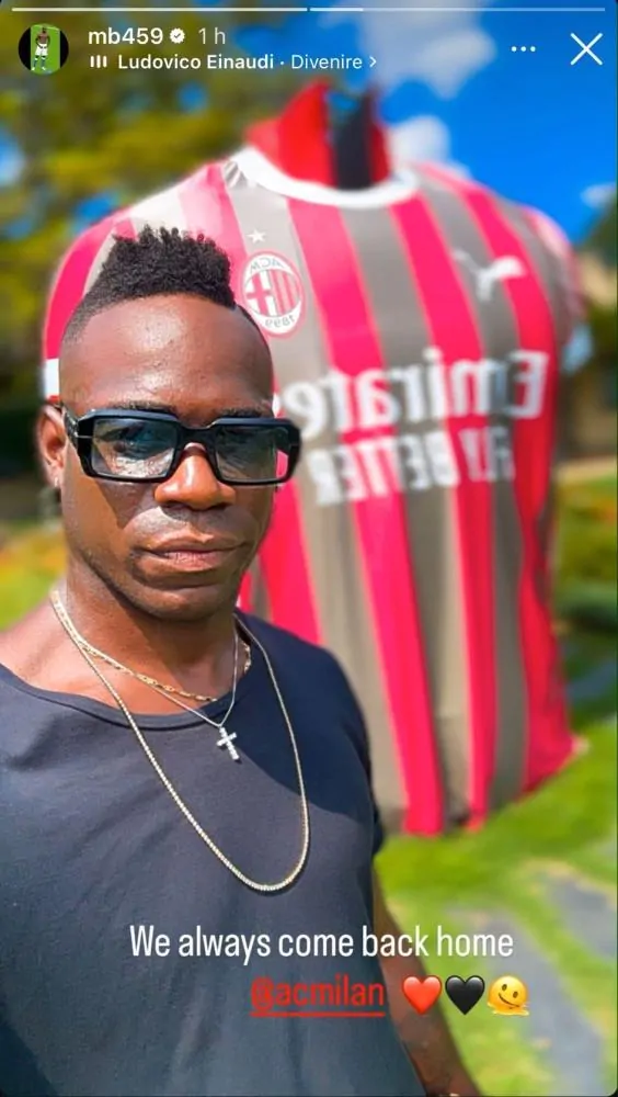 Balotelli AMMETTE: «Gli ultimi sei derby sono stati un'anormalità. Di solito chi è favorito...» 26 balotelli