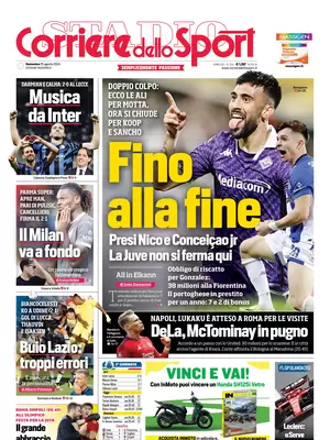 Le Prime Pagine Sportive Nazionali - 26 agosto 2024 28 image 13