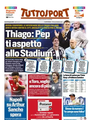 Le Prime Pagine Sportive Nazionali - 30 agosto 2024 29 image 23