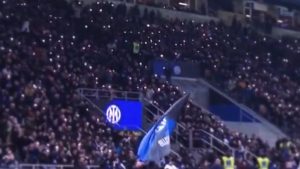 Inter Como, ospite speciale tra i 73 mila del Meazza: a San Siro spunta la stella NBA Jordan Poole -VIDEO