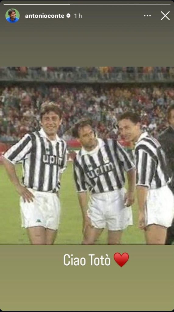 Conte RICORDA Schillaci, il MESSAGGIO per l’ex Inter fa piangere i fan - FOTO 27 Conte Schillaci