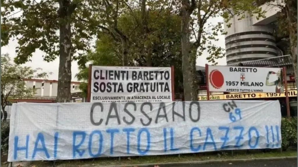 Cassano ATTACCA ancora l'Inter, la Curva Nord DIFENDE la propria squadra: lo striscione - FOTO 27 Immagine WhatsApp 2024 09 04 ore 16.13.51 a0802675