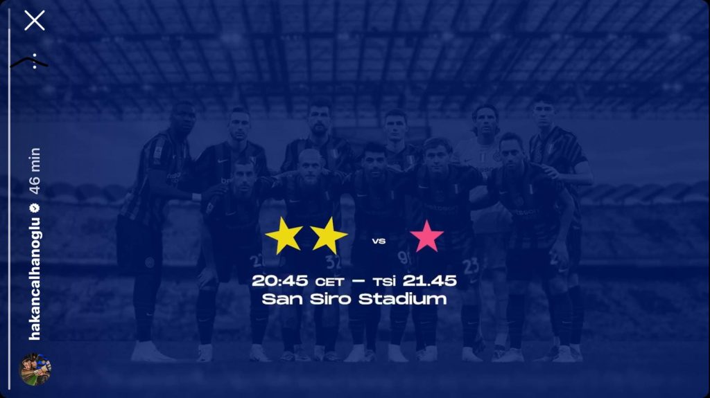 Calhanoglu Inter, che BORDATA al Milan in vista del Derby! La STORIA Instagram scalda l'ambiente - FOTO 27 Immagine WhatsApp 2024 09 22 ore 11.13.32 d254dd62