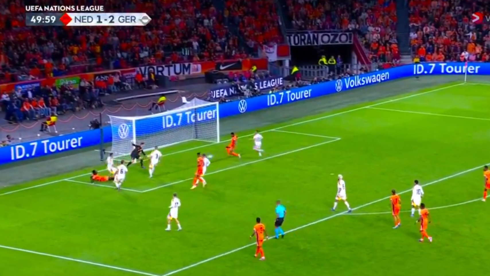 Gol Dumfries, l'esterno dell'Inter REGALA il PAREGGIO all'Olanda - VIDEO 26 Screenshot 2024 09 10 220310