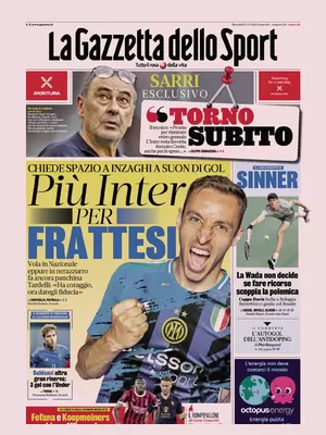 Le Prime Pagine Sportive Nazionali - 11 settembre 2024 27 image 14