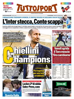 Le Prime Pagine Sportive Nazionali – 16 settembre 2024 29 image 22