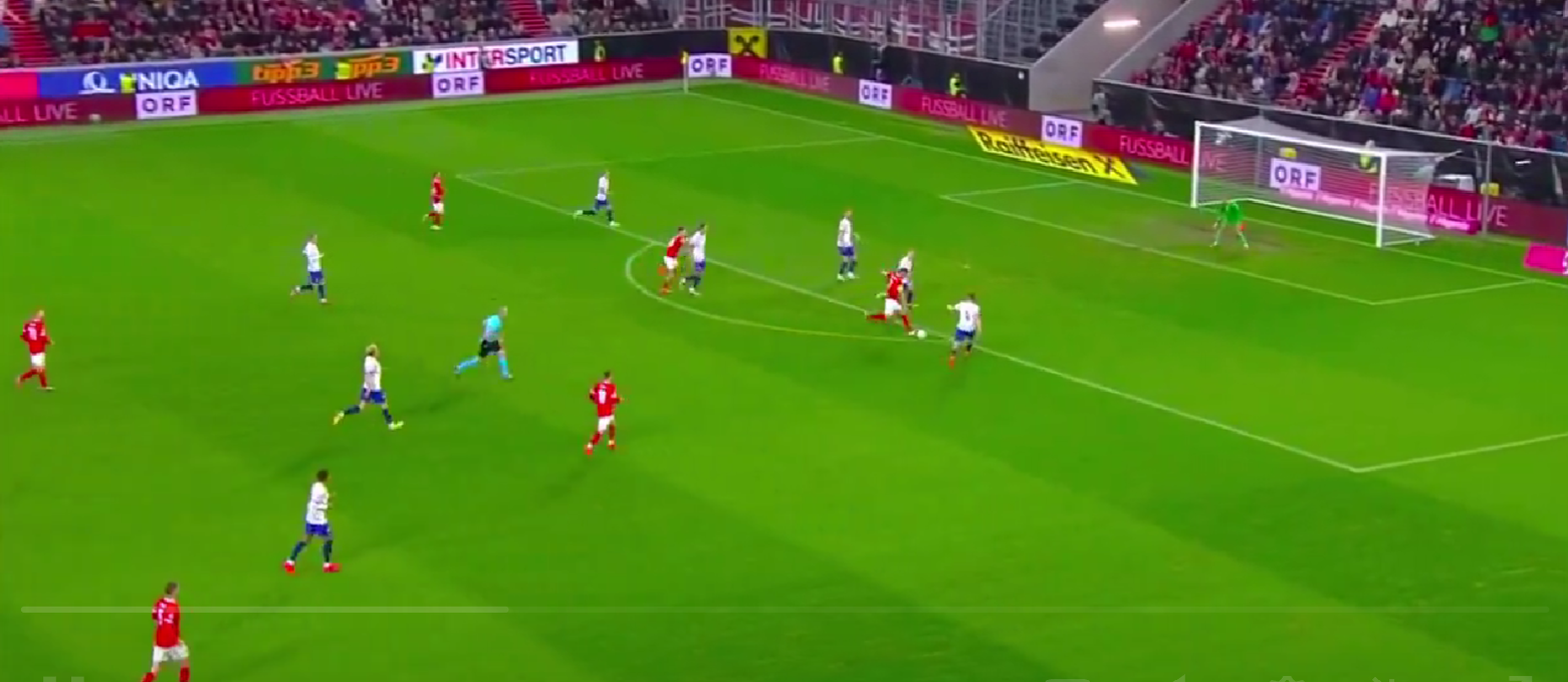Gol Arnautovic, sblocca Austria Norvegia: rete clamorosa dell’attaccante dell’Inter - VIDEO 26 Arnautovic gol