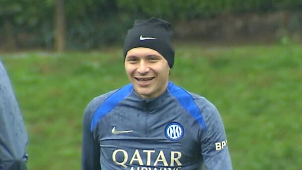Barella allenamento