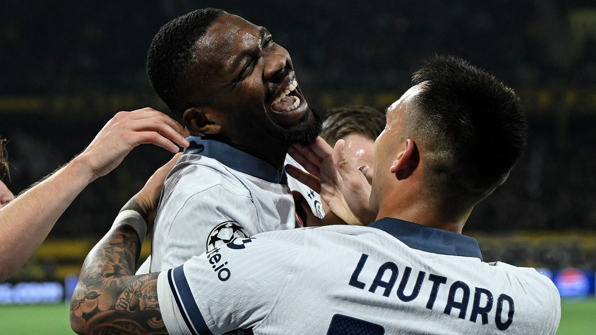 Thuram Inter, sorpresa ad Appiano: i test fisici parlano chiaro, che bella novità per il francese 26 Thuram Lautaro