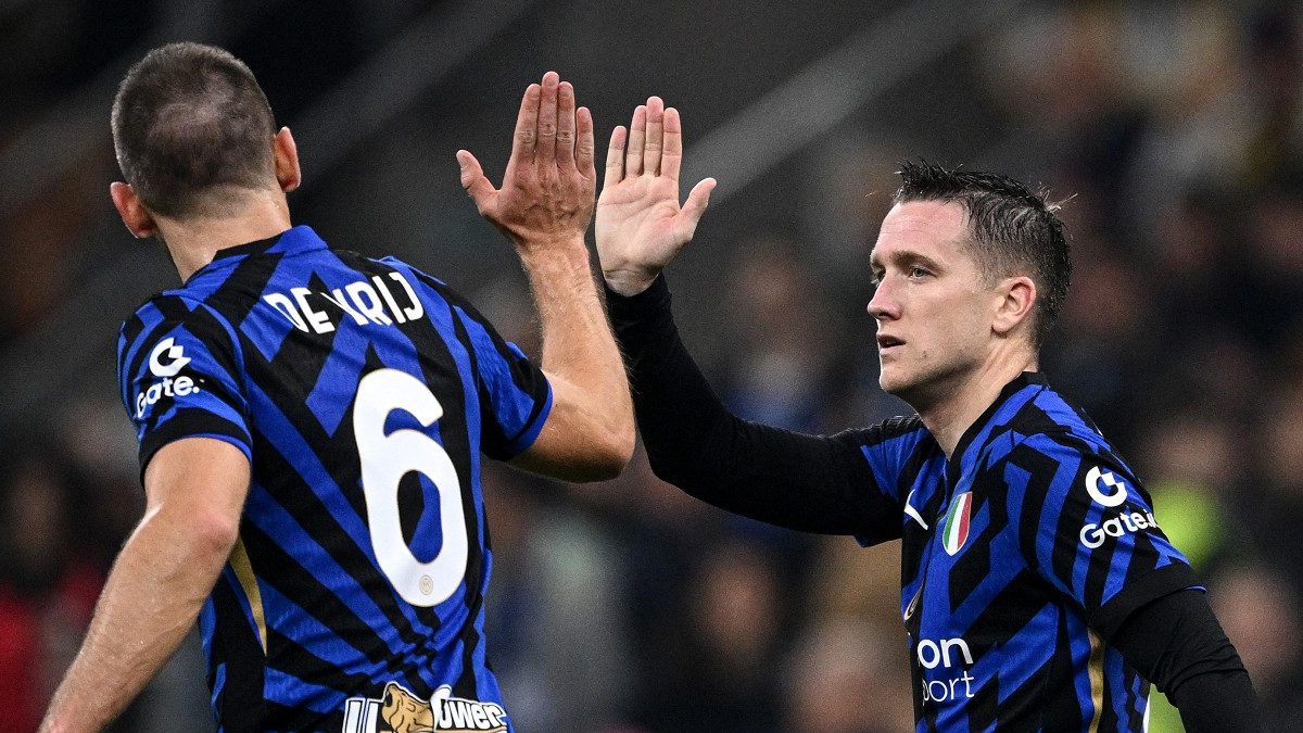 Dellera: «Inzaghi deve fare autocritica, è un po’ colpevole per il pareggio. Motta ha inciso con i cambi, lui no» 26 Zielinski de Vrij