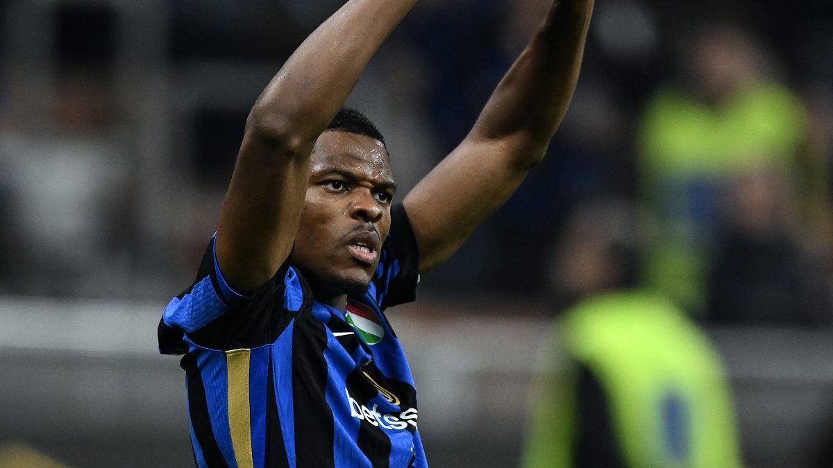 Dumfries a Sky: «Gara importante, ma è presto per lo Scudetto! Rinnovo? Sono contento...» 26 Dumfries