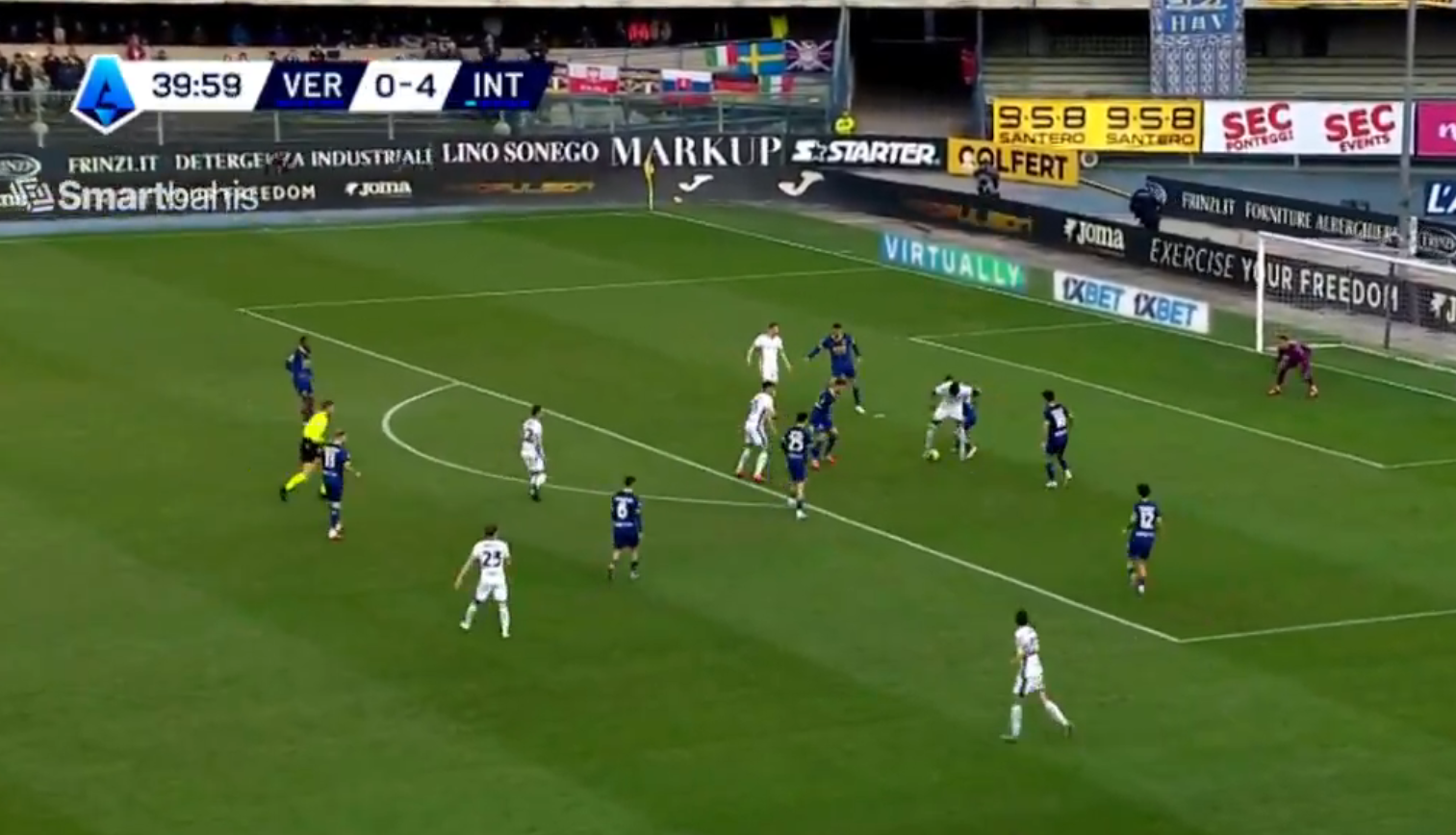 Gol Bisseck, segna anche il difensore tedesco! Manita Inter al Bentegodi - VIDEO 26 Immagine 2024 11 23 155532