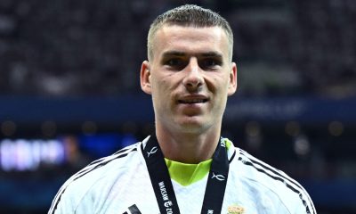 Lunin Real Madrid Atalanta