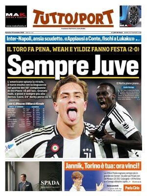Le Prime Pagine Sportive Nazionali – 10 novembre 2024 29 image 8