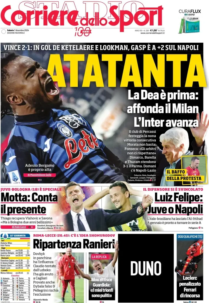 Le Prime Pagine Sportive Nazionali – 7 dicembre 2024 29 1000306167