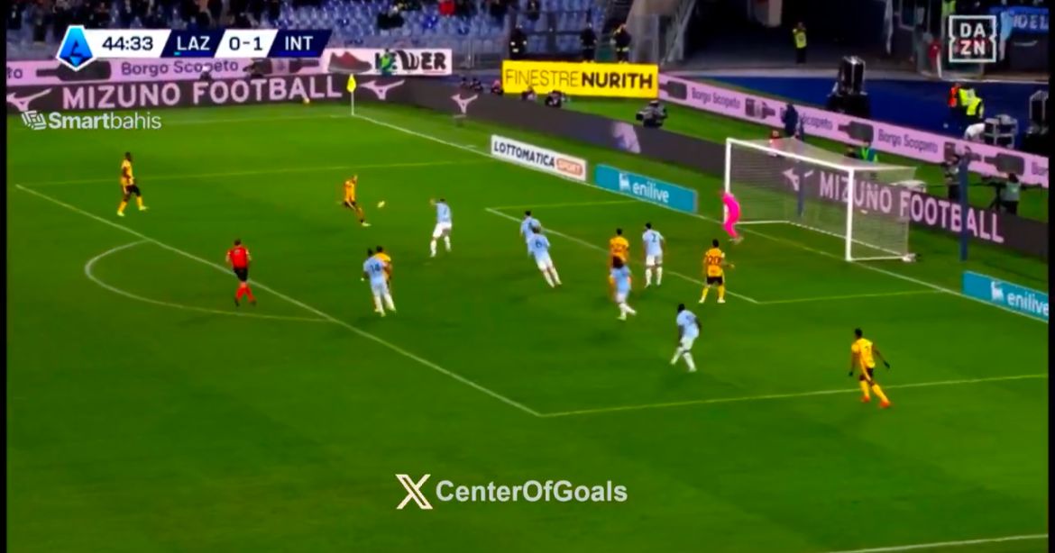 Gol Dimarco, inserimento e tiro al volo perfetto dell'esterno italiano. Solita meraviglia - VIDEO 26 WhatsApp Image 2024 12 16 at 22.14.20