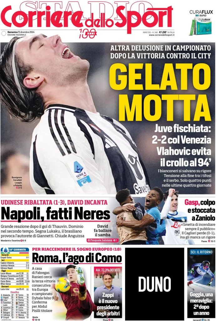 Le Prime Pagine Sportive Nazionali – 15 dicembre 2024 28 image 25