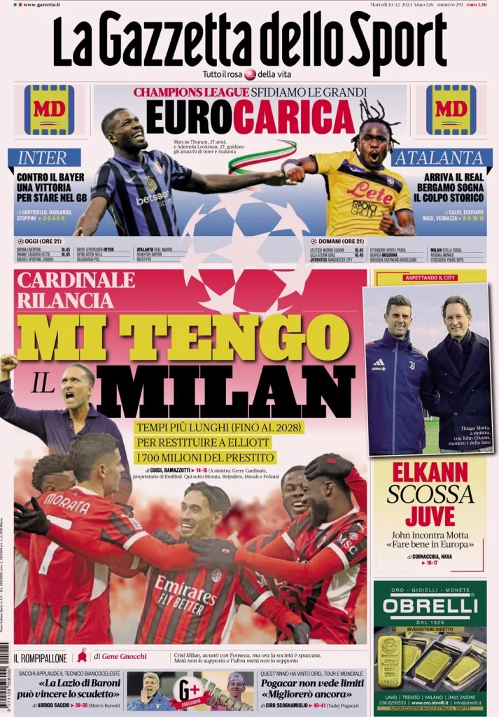 la gazzetta dello sport 053407636