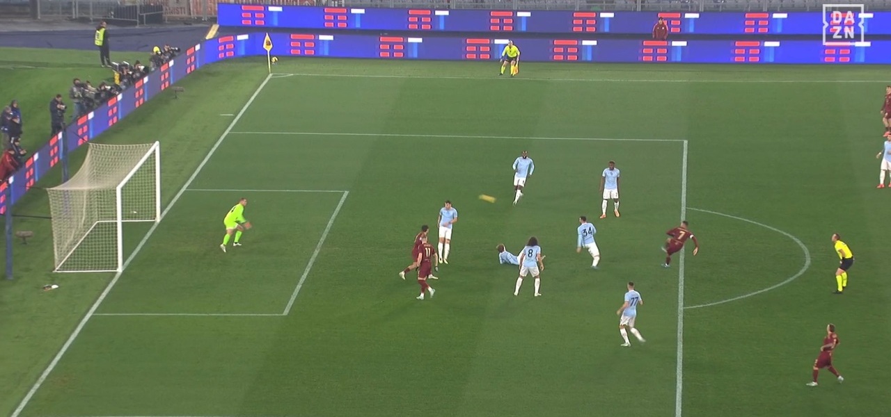 Gol Pellegrini, il centrocampista sblocca Roma Lazio dopo l'accostamento all'Inter - VIDEO 26 Gol pellegrini