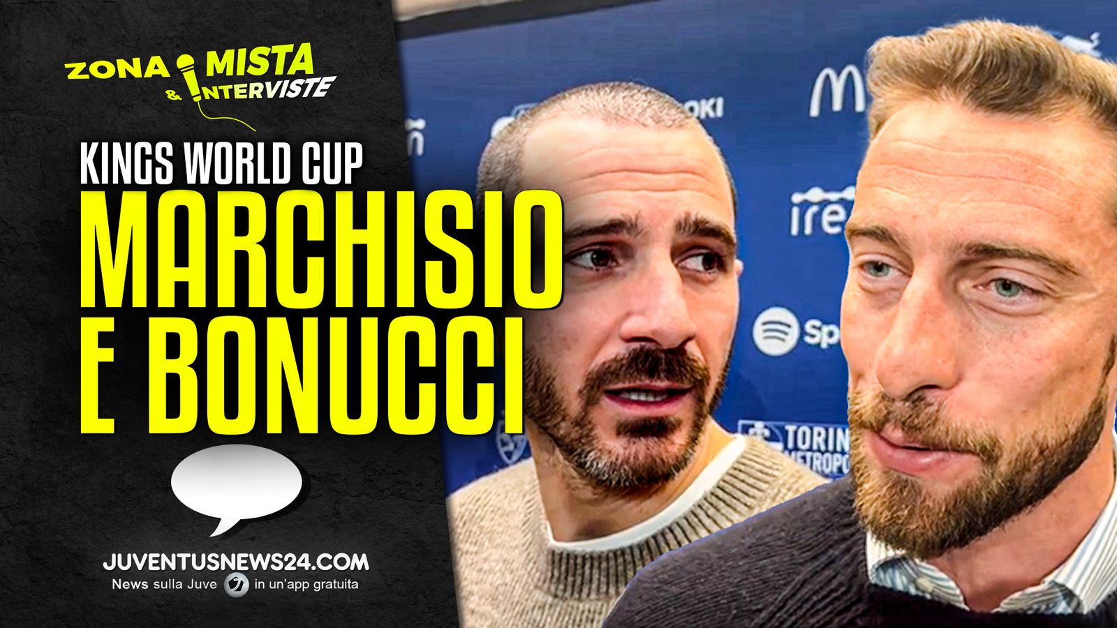 Marchisio: «Finale Kings World Cup Nations? Giornata di festa per Torino! Sulla Juve dico...» - VIDEO 26 Bonucci